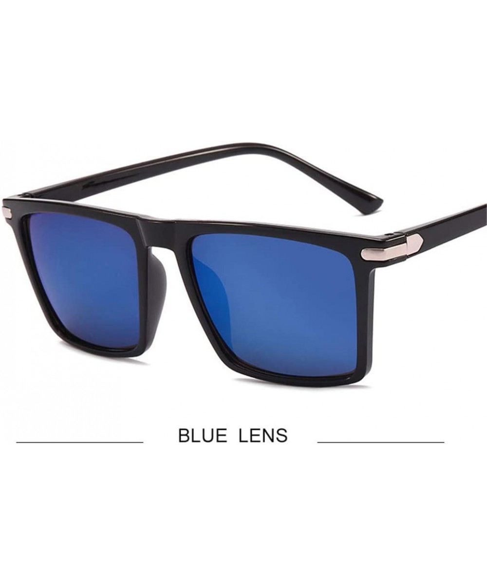 Fashion Men Cool Square Sunglasses Driving UV Protection Sun Glasses Women - C4 - CQ194OUORMD $21.78 Oval