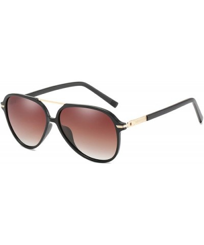 Polarized Aviator Sunglasses for Men Women UV400 Protection TR90 Frame Ultra Light Pilot Shape Glasses - CR18T2U5GZT $14.56 A...
