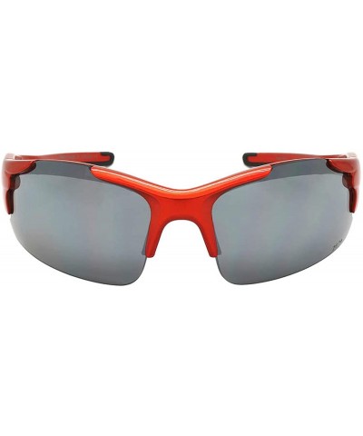 Unisex Adults 100% UV400 Polycarbonate Frame Lens Safety Z87+ Sport Blades Wrap SunGlasses - Orange - CU192ZK4H63 $11.54 Wrap