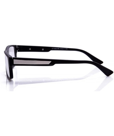 Casual Simple Squared Durable Frames Design Clear Eye Glasses Geek - Matte - CQ11BLNB4F7 $5.94 Square