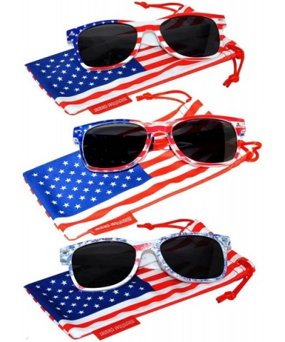 American Flag USA Classic Metal Frame UV Protection OWL. - Smoke_lens_mix_3p - CQ12NVR06U1 $14.86 Rectangular