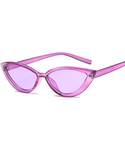 Cute Sexy Retro Cat Eye Sunglasses Women Small Black Transparent Pink Triangle Vintage Cheap Sun Glasses Uv400 - CS198AHSW8U ...