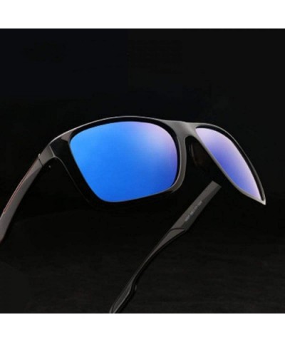 Glasses Men Polarized Sunglasses Classic Retro Brand SunGlasses Yeshi Multi - S Black - CI18XGE30Y4 $5.58 Aviator