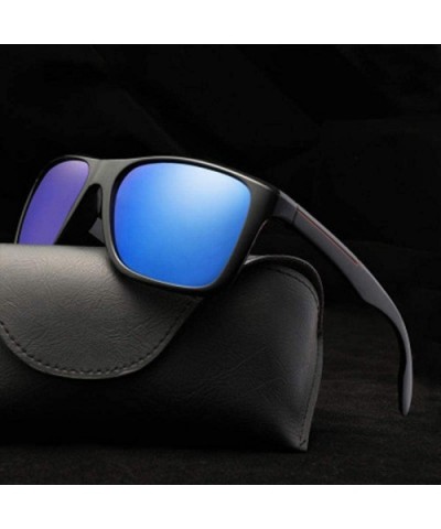 Glasses Men Polarized Sunglasses Classic Retro Brand SunGlasses Yeshi Multi - S Black - CI18XGE30Y4 $5.58 Aviator