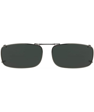 Haven-15 Rec Rectangular Sunglasses - Grey/Silver - CI11KCBX7ZT $22.60 Rectangular