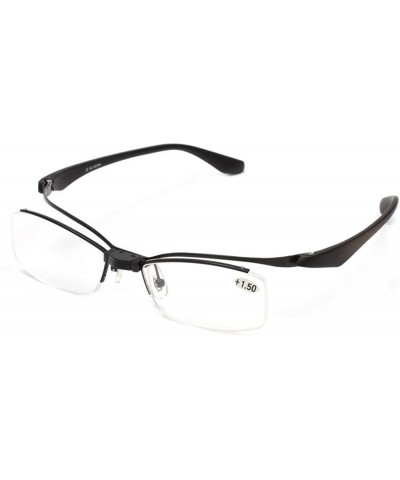 Lightweight Flip-up TR90 Reading Glasses Makeup Readers +1.0+1.5+2.0+2.5+3.0+3.5 - Black - CE183AAC0DM $18.31 Oval