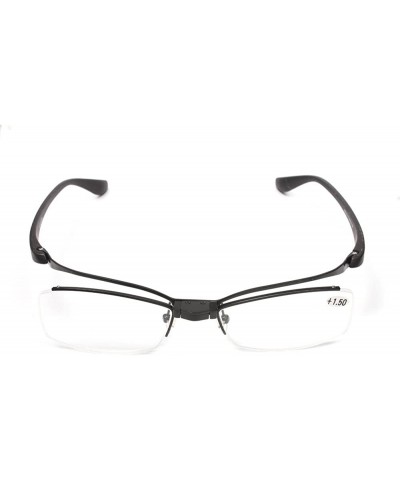 Lightweight Flip-up TR90 Reading Glasses Makeup Readers +1.0+1.5+2.0+2.5+3.0+3.5 - Black - CE183AAC0DM $18.31 Oval