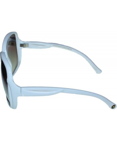 Honeyrider Womens Sunglasses White w/Brown Gradient New ES051030450 - CR112BAILQX $47.12 Oversized