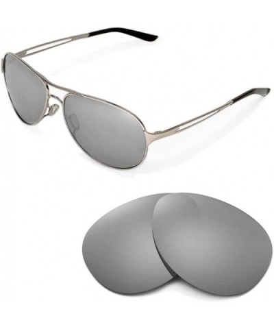 Replacement Lenses Caveat Sunglasses - 6 Options Available - Titanium - Polarized - C711JQDI3H1 $17.76 Sport