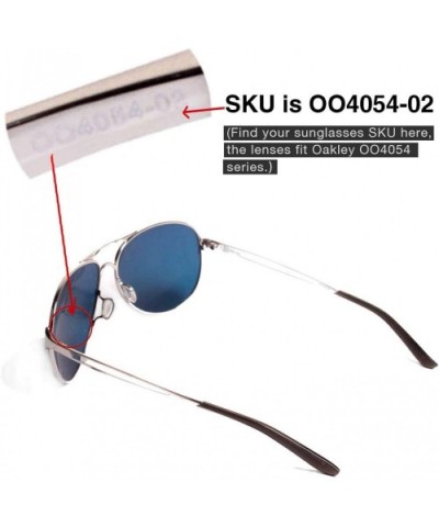 Replacement Lenses Caveat Sunglasses - 6 Options Available - Titanium - Polarized - C711JQDI3H1 $17.76 Sport