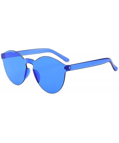 1pc Unisex Fashion Candy Colors Round Outdoor Sunglasses Sunglasses - CY199UDRY4G $9.46 Round