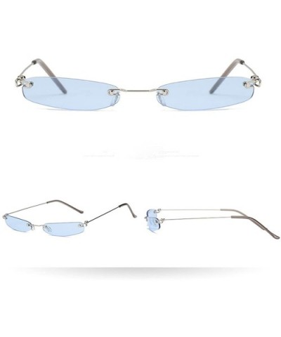Fashion Polarized Sunglasses - REYO Vintage Transparent Small Frame Sunglasses Retro Eyewear For Men/Women - E - CQ18NW87LGO ...