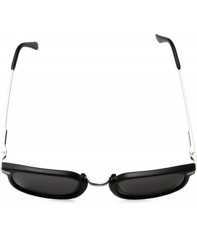 Mister Rectangular Sunglasses - Matte Black - CR12N27HVBN $9.99 Wayfarer