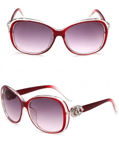 Fashion UV Protection Glasses Travel Goggles Outdoor Sunglasses Sunglasses - Red - C618S5Z8YIN $14.08 Goggle