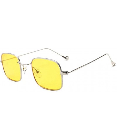 Unisex Fashion Sunglasses Integrated UV Candy Colored Glasses - D - CT18HMH09TC $6.34 Oval