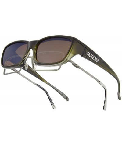 Eyewear Sunglasses - Choopa / Frame Olive Charcoal Lens Polarvue Amber - CN11QUI616Z $49.11 Wayfarer