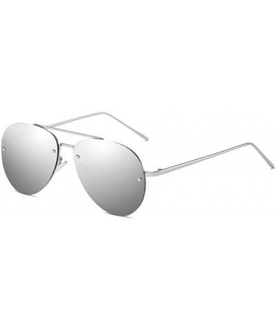 Sunglasses Unisex Polarized 100% UV Blocking Fishing and Outdoor Climbing Baseball Driving Glasses Metal Rimless - CD18W8IKTC...