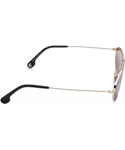 Gold metal triangle sunglasses - C618OE6GKN5 $40.89 Aviator