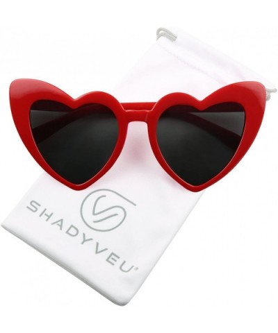 Chunky Colorful Oversize Sunglasses - Red Frame - CU18ENCE8I3 $8.74 Goggle