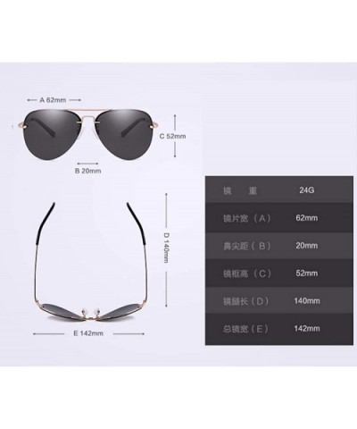 Polarizing sunglasses sunglasses simple men and women dazzling driver polarizing sunglasses - C - C518QRIYKE5 $36.27 Aviator