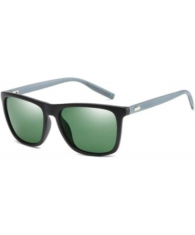 Polarized Mens Sunglasses Driving Sun Glasses Brand Design - Green - C01985EXWU2 $11.79 Oval