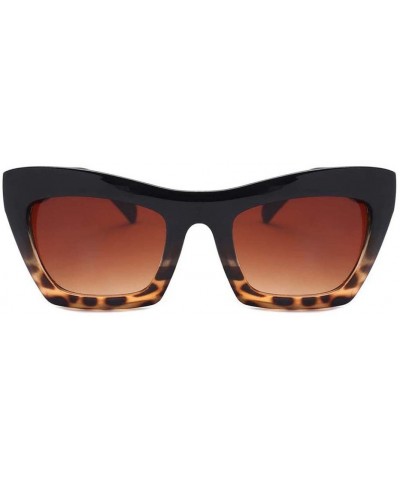 Retro Polarized Cateye Sunglasses - Women Vintage Cat Eye Sun Glasses UV400 Protection - B - CX18TEOSGKW $6.50 Cat Eye