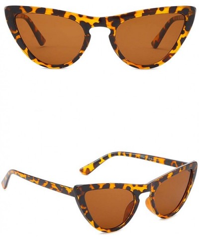 Polarized Sunglasses Fashion Glasses Protection - Leopard Print - CU18TQKCYX4 $14.32 Cat Eye