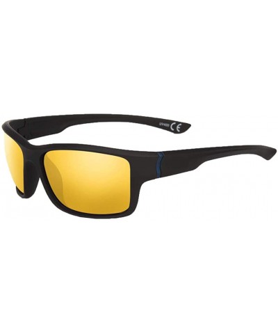 Fashion Men Women Outdoor Sports Sunglasses Summer Ride Driving Beachwear Glasses - E - CN18TTTCEAC $5.78 Sport