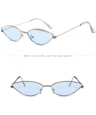 Men Women Small Frame Cat Eye Oval Retro Vintage Sunglasses Eyeglasses (G) - G - C0195NK6HYL $6.08 Oval