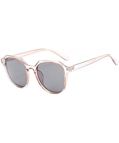 Unisex Sunglasses 100% UV Protection Sunglasses Fishing Sport for Women Vintage Retro Mirrored - Gray - C81905AMTO3 $5.51 Sport