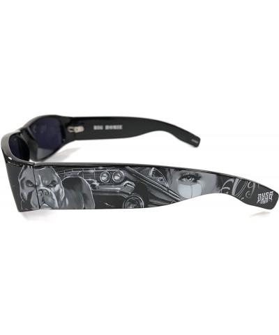 Shades Pit Bull Impala Black Grey Sunglasses California Lowrider Style - CS18CGL56IK $14.26 Sport