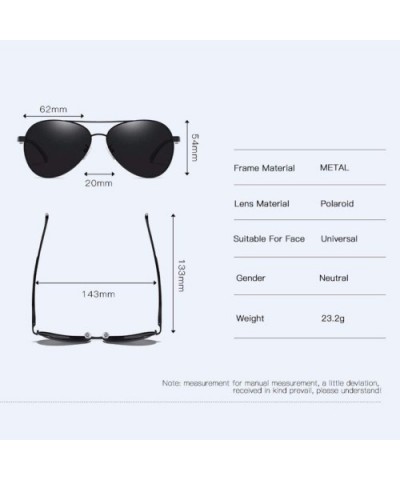 Polarized Sunglasses Polarized Sun Classic Polarized Driving - C - CS18QO3XKQI $24.22 Aviator