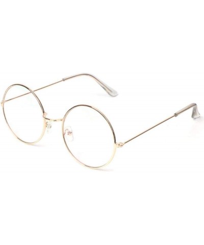 Sun Glasses Round Sunglasses Vintage Women Men Glasses Retro Fashion Lens Shades Ocean-6 - CN199HU8NL2 $24.47 Goggle
