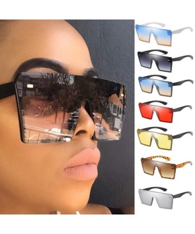 Polarized Sunglasses Women Retro Square Goggle Classic Alloy Frame Modern Driving Glasses Cool Mirror Eyewear - A - C4194KWW2...