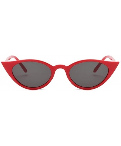Cateye Women Sunglasses Classic Retro Vintage Oval Sunglasses For Women Eeywear UV400 - Yellow - CW1999G9E3Y $7.47 Oval