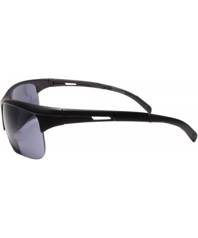 Motorcycle Riding Biker Wrap Sports Matte Black Bifocal 3.00 Reading Sunglasses - CO195D4ZAZH $9.65 Sport