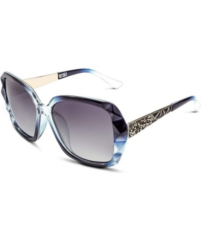 Square Sunglasses for Women Oversized Polarized Sun Glasses Fashion Brand Designer Inspired Shades-FZ45 - C618NNXD2W7 $9.64 O...