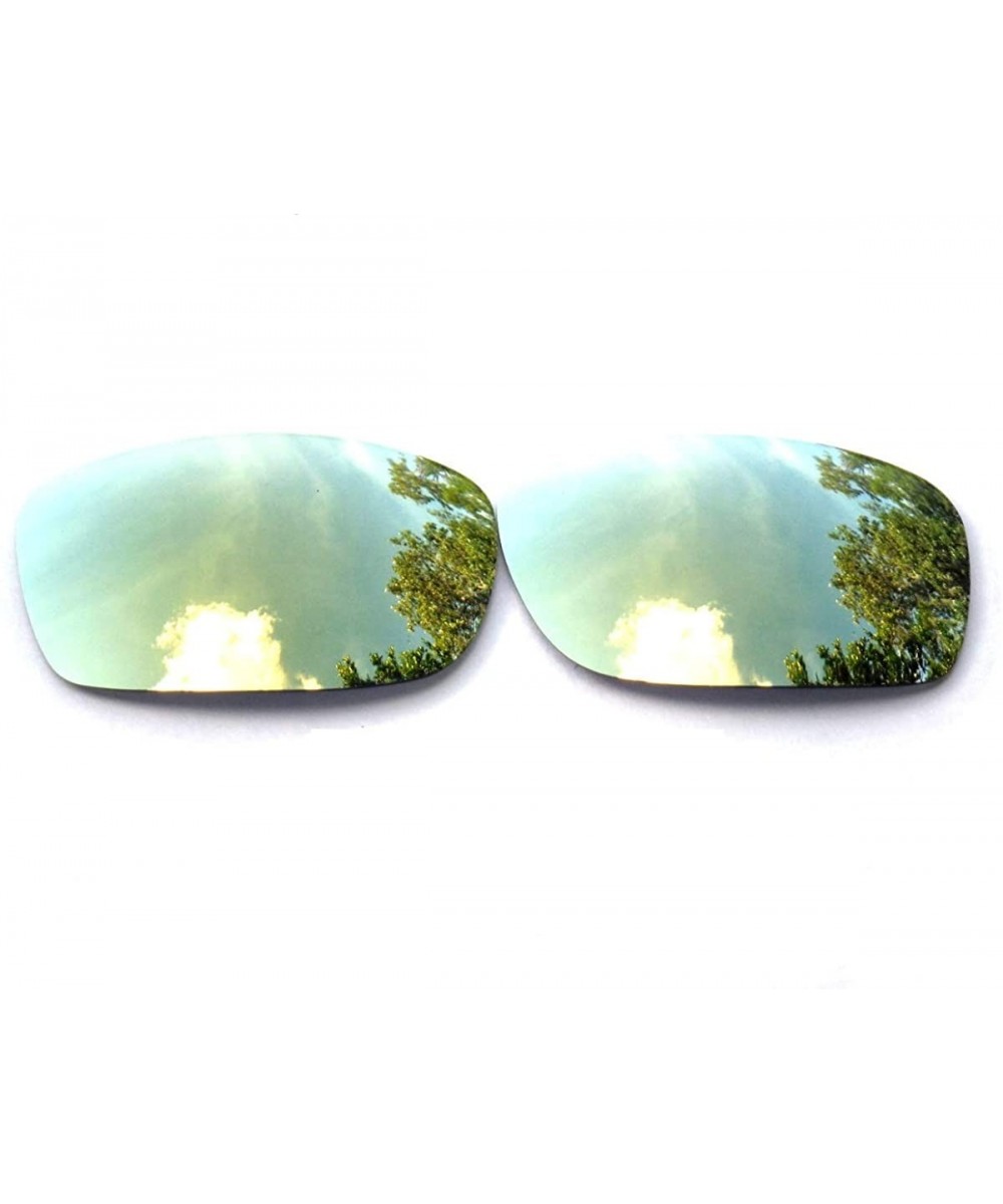 Replacement Lenses Fives Squared Blue&Titanium Color Polarized 2 Pairs - 24k Gold - CI124DX01IR $8.40 Oversized