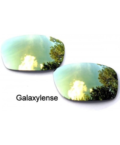 Replacement Lenses Fives Squared Blue&Titanium Color Polarized 2 Pairs - 24k Gold - CI124DX01IR $8.40 Oversized