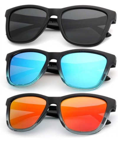 Unisex Polarized Retro Classic Trendy Stylish Sunglasses for Men Women Driving Sun glasses 100% UV Blocking - CA18Y9ITDK8 $11...