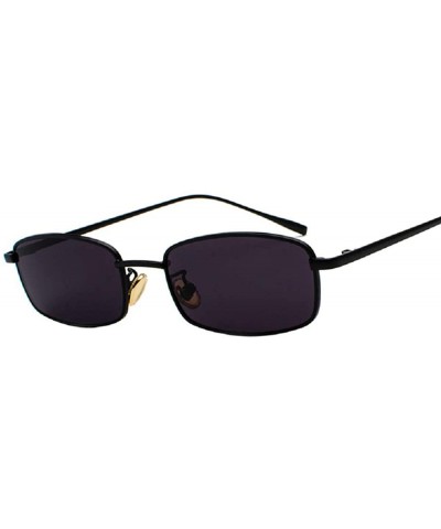 Fashion Sunglasses Vintage Rectangle Eyewear - C4196YLLCOL $13.76 Square