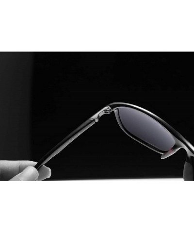 Polarized Sunglasses Protection Eyeglasses - Black - CI18TZK52Q8 $20.70 Sport