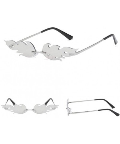 Vintage Glasses Sunglasses Frameless - B - CK19037RZKS $7.50 Rimless