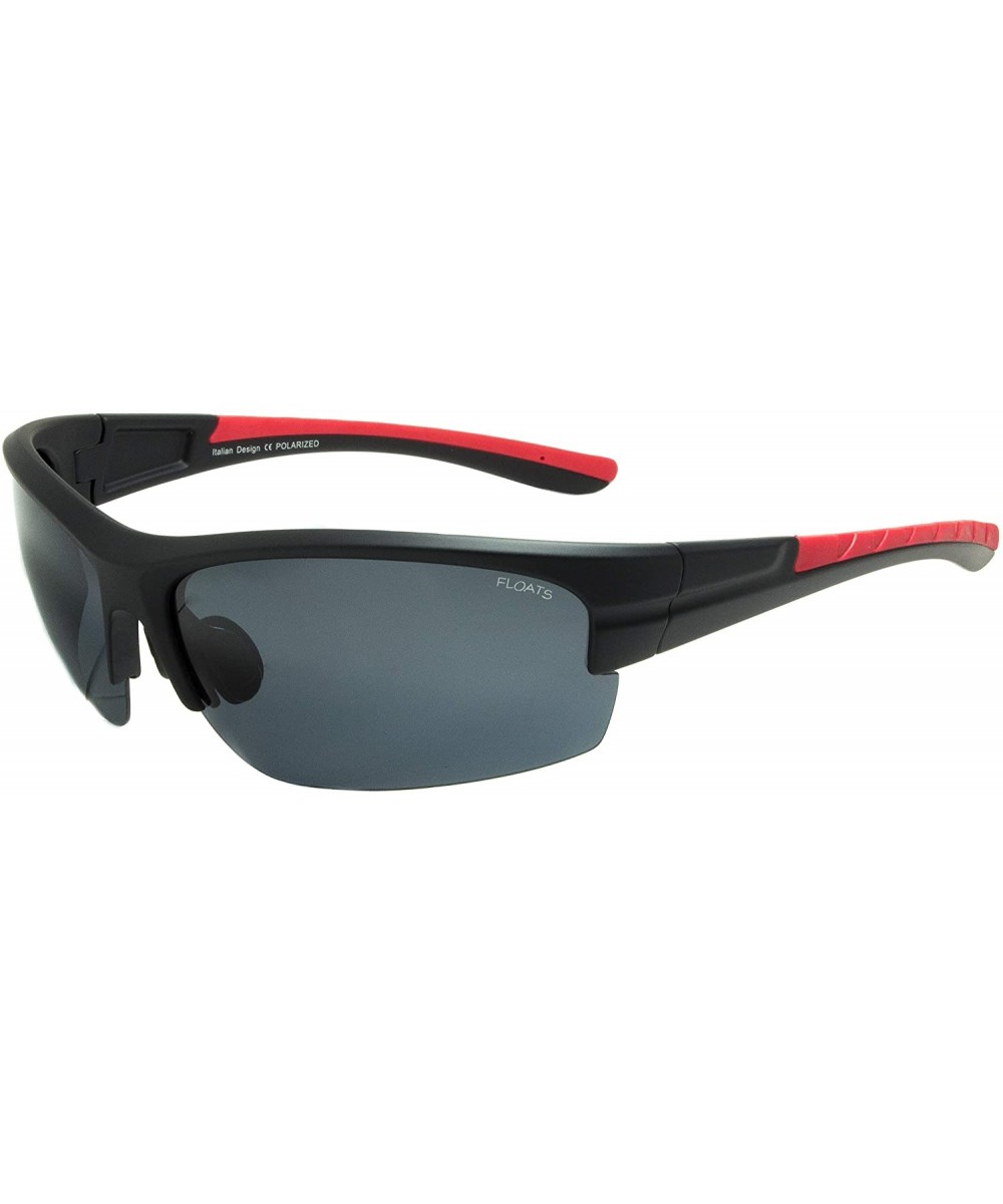 Polarized F-4233 02 Sunglasses Polarized Unisex Sports Wrap Sunglasses UV Protection - Matte Black - C318S9GZSXT $28.25 Sport