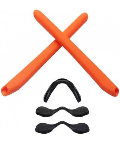 Replacement Earsocks & Nosepieces Rubber Kits EVZero Series Sunglass - Orange - CP18KN4DGZM $17.99 Goggle
