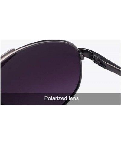 Women's Stainless Steel Frame Sunglasses Stylish Polarized Sunglasses - A - CW18RX8I4SK $43.17 Aviator