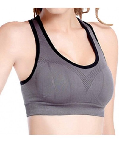 Air Permeable Cooling Summer Sport Yoga Wireless Bra - B-multicolor - CL18UR72REW $17.98 Sport