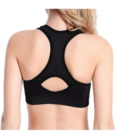 Air Permeable Cooling Summer Sport Yoga Wireless Bra - B-multicolor - CL18UR72REW $17.98 Sport