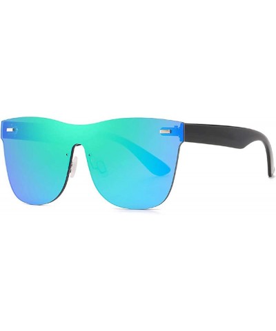 Infinity Fashion Colored Sunglasses for Men or Women - Blue - CW18XCZ0Z4I $5.75 Rimless