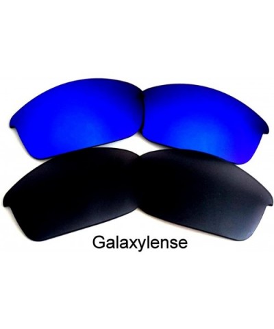 Replacement Lenses Flak Jacket Black&Blue&Green Color 3 Pairs-FREE S&H. - Black&blue - CF129XA0QJD $9.20 Oversized